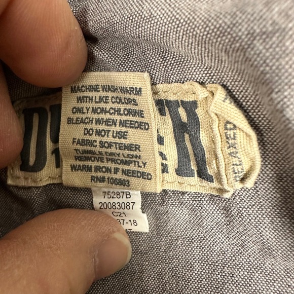 Duluth Trading Men's DuluthFlex Ballroom Khaki Relaxed Fit Pants 42x32 Tan - Picture 4 of 15